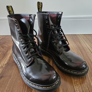 Dr. Martens 1460 Cherry Red Arcadia Leather Boots